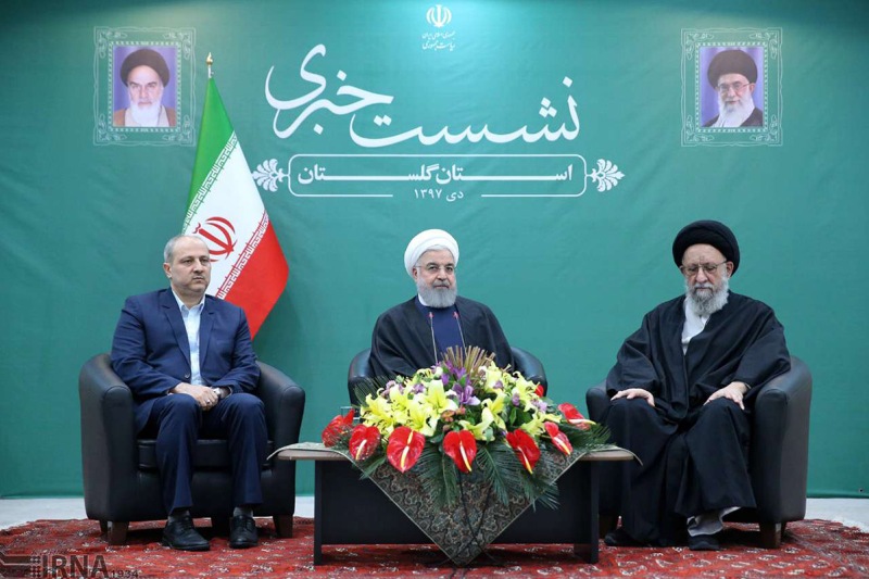  روحانی:20 هزار میلیارد تومان تفاهم نامه برای توسعه گلستان امضا شد